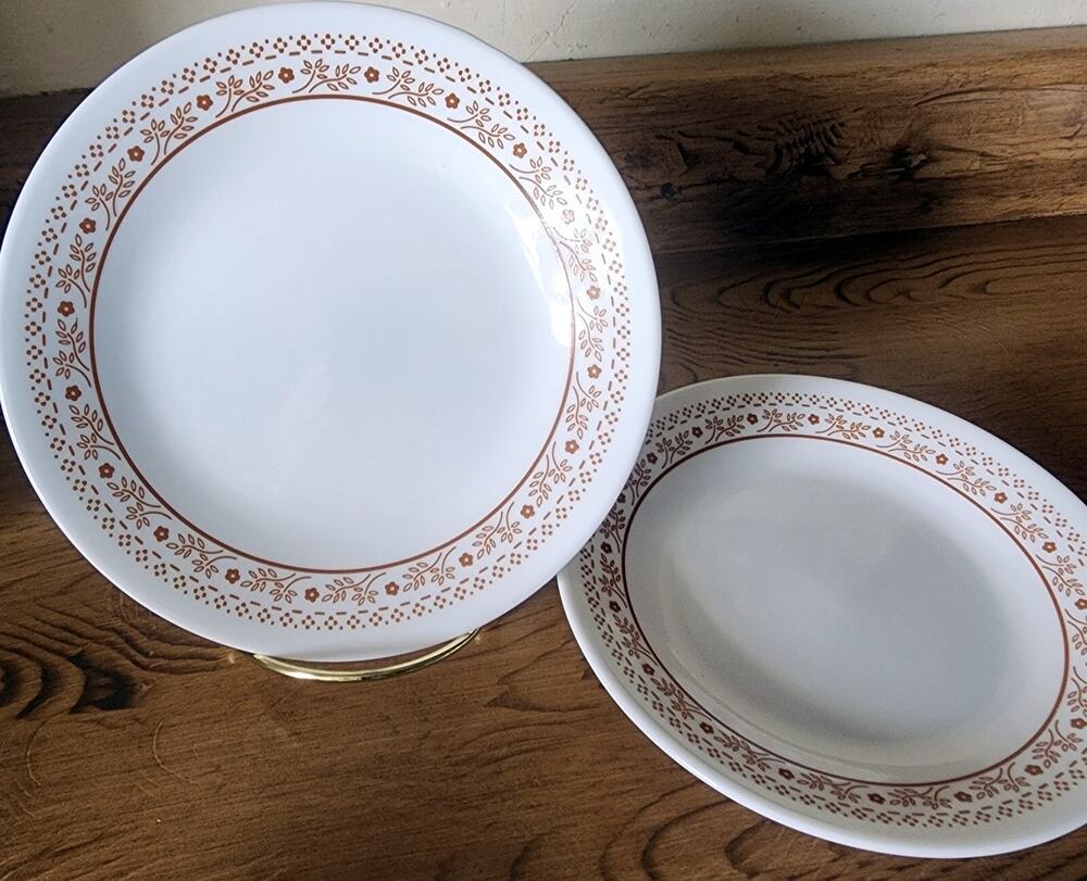 2 Summer Impressions by Corelle Bread & Butter Plates 6-3/4” READ DESC